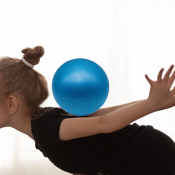 Small Pilates Ball Gymnastics Ball PVC Heavy Duty 15cm Core Ball Mini Ball Yoga Ball Stability Exercise Training Gym