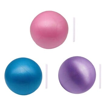 Small Pilates Ball Gymnastics Ball PVC Heavy Duty 15cm Core Ball Mini Ball Yoga Ball Stability Exercise Training Gym