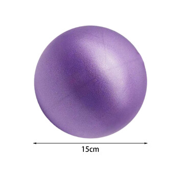 Small Pilates Ball Gymnastics Ball PVC Heavy Duty 15cm Core Ball Mini Ball Yoga Ball Stability Exercise Training Gym