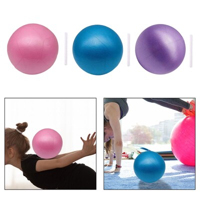 Maza Pilates bumbu vingrošanas bumba PVC Lieljaudas 15 cm serdeņa bumba mini jogas bumba Jogas bumba Stabilitātes vingrinājumi, trenažieru zāle