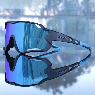 Kapvoe Sport Eyewear Kalnų dviračių sportiniai dviračių akiniai Lauko dviračių akiniai Vyriški dviračių akiniai nuo saulės MTB akiniai nuo saulės