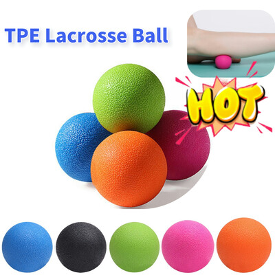 TPE Lacrosse Ball Sports Yoga Muscle Relax Oboseală Roller Fitness Masaj