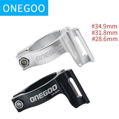 Közvetlen függő/reteszelhető országúti kerékpáros első váltó szorítógyűrű acél/al/karbon váz 28,6/31,8/34,9 mm adapter kapcsoló állvány