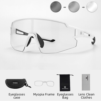 Cyklistické okuliare ROCKBROS s fotochromatickými polarizačnými šošovkami, UV400 ochrana, slnečné okuliare, MTB cestné cyklistické okuliare
