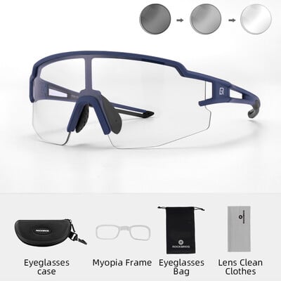 Cyklistické okuliare ROCKBROS s fotochromatickými polarizačnými šošovkami, UV400 ochrana, slnečné okuliare, MTB cestné cyklistické okuliare