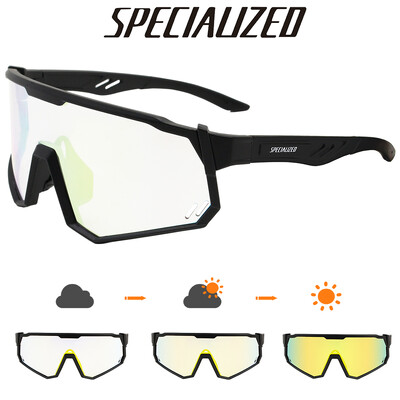 SPECIAUZED Фотохромни очила за колоездене Мъжки слънчеви очила за планинско колоездене Дамски прозрачни MTB спортни очила Велосипед Триатлон Бягане
