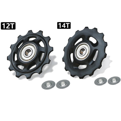 11T 12T 13T 14T gultnis MTB velosipēda aizmugurējā virzošā riteņa šosejas velosipēda Jockey aizmugurējā pārslēdzēja skriemeļa veltnis Shimano Sram remonta komplektam