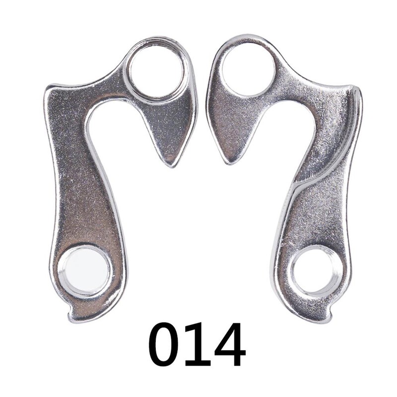 1 vnt dviračio dviračio galinio pavarų perjungiklio uodegos kablys su 2 varžtais ilgintuvo pakabos adapterio dviračio transmisijos priedai MTB dalims