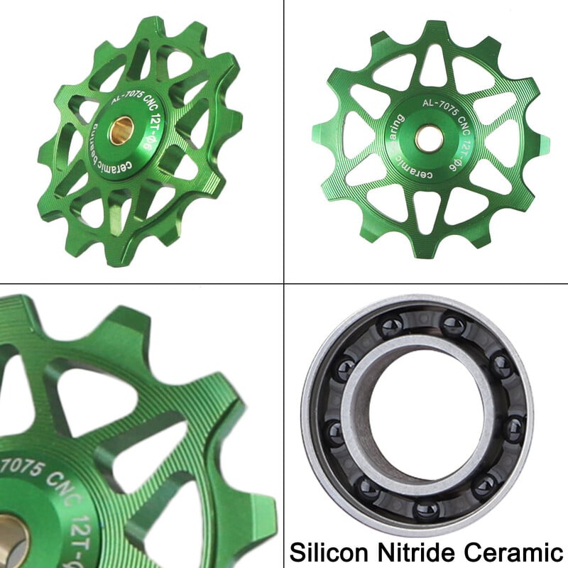 Stražnji mjenjač keramičke remenice cestovnog bicikla 12T 14T 16T Vodilica MTB keramički ležaj Jockey Wheel za dio bicikla Shimano Sram GX xx1