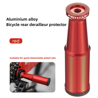 MOTSUV Zaštita stražnjeg mjenjača bicikla Aluminijski ultralaki štitnik zupčanika s brzim otpuštanjem Dio zaštitnog nosača prijenosa bicikla