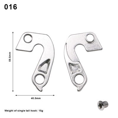1 ks Univerzálny závesný háčik na prehadzovačku z ľahkej zliatiny pre bicykel, pretekársky cyklistický bicykel, horský cestný bicykel, rám bicykla, chvostový hák, diely, MTB príslušenstvo