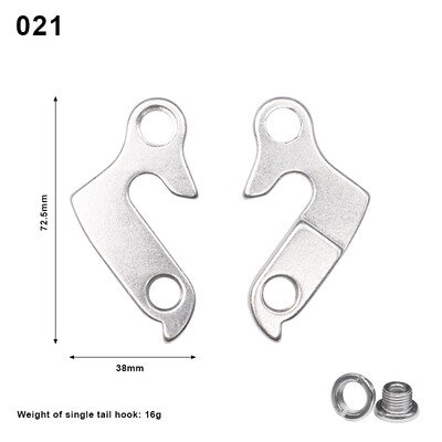 1 ks Univerzálny závesný háčik na prehadzovačku z ľahkej zliatiny pre bicykel, pretekársky cyklistický bicykel, horský cestný bicykel, rám bicykla, chvostový hák, diely, MTB príslušenstvo