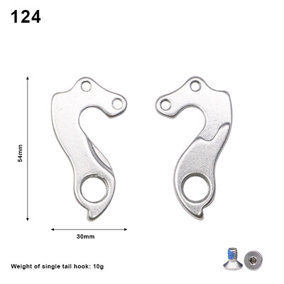 1 ks Univerzálny závesný háčik na prehadzovačku z ľahkej zliatiny pre bicykel, pretekársky cyklistický bicykel, horský cestný bicykel, rám bicykla, chvostový hák, diely, MTB príslušenstvo