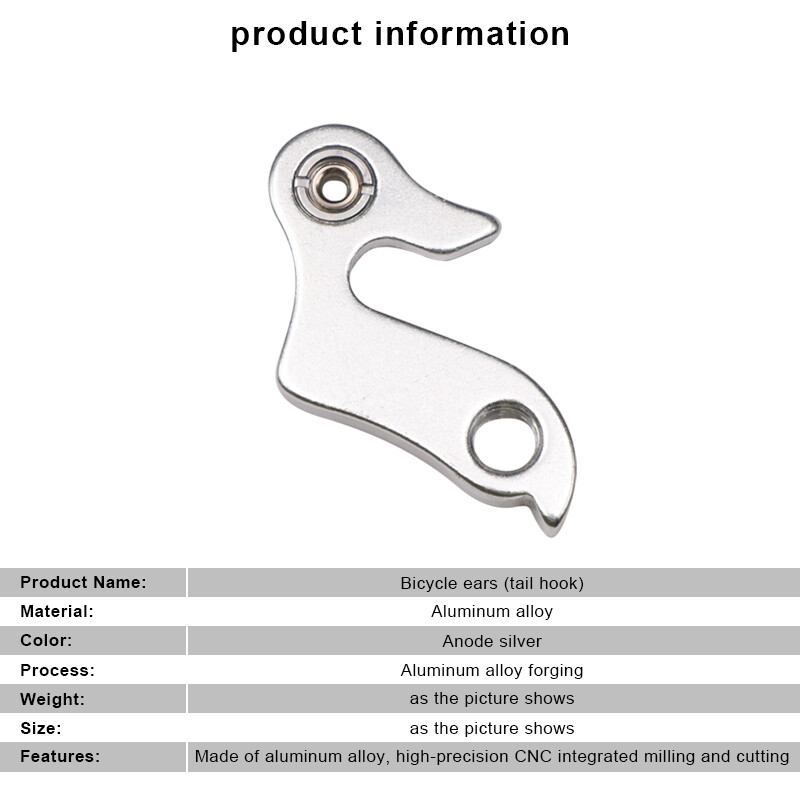1 ks Univerzálny závesný háčik na prehadzovačku z ľahkej zliatiny pre bicykel, pretekársky cyklistický bicykel, horský cestný bicykel, rám bicykla, chvostový hák, diely, MTB príslušenstvo