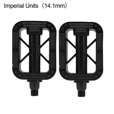 Pedale za bicikl Plastične zamjenske pedale s reflektirajućom trakom za dječji bicikl Neklizajuća ravna pedala Dodaci za biciklizam