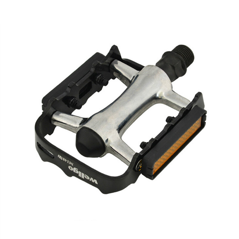 WELLGO M248 MTB pedale Aluminijske ultra-lagane neklizajuće pedale za cestovni bicikl Racing Folding Bike DU Perlin Bearing Pedale s navojem