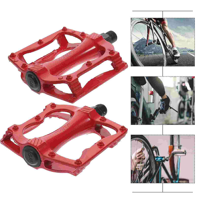 2 kom. Bicikli Pedale za bicikle Planinski ravni dodaci Lopta Neklizajuća 12X95X25CM Nebeskoplavi dijelovi Vanjski