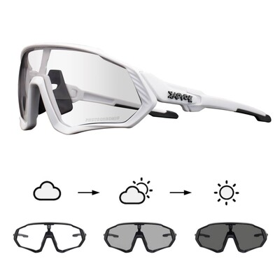 Kapvoe fotokromatske sunčane naočale za biciklizam Muškarci Žene Sport Cestovni Mtb Brdski bicikl Biciklističke naočale Biciklističke naočale Naočale Zaštitne naočale