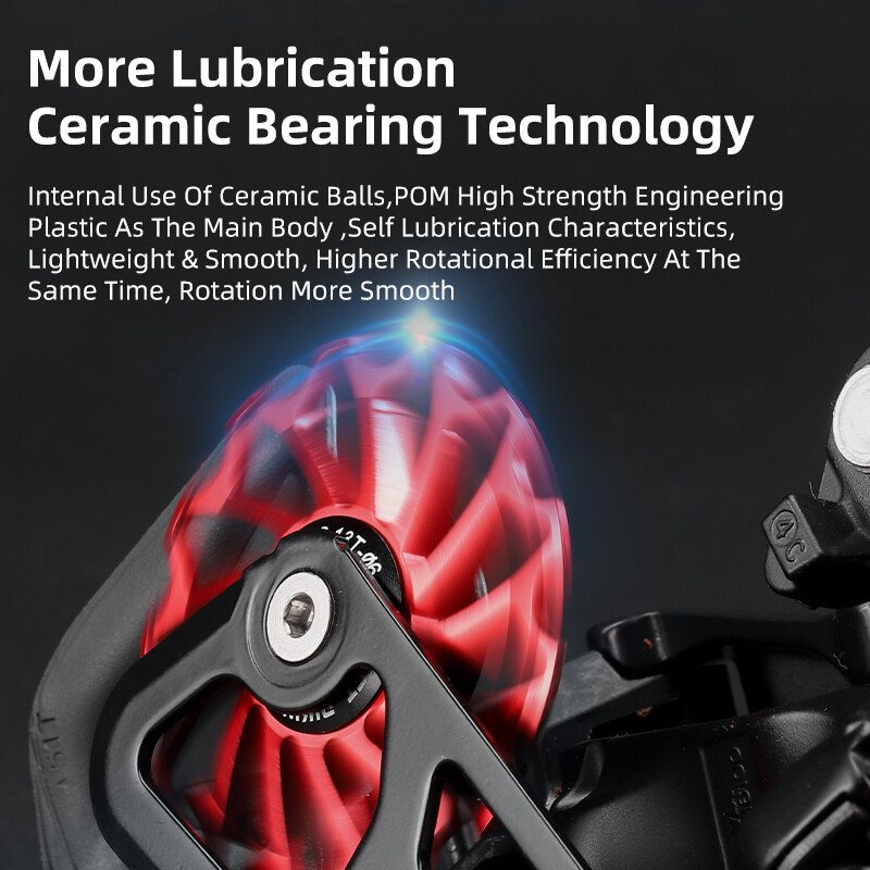 WEST BIKING MTB cestovni bicikl 11T 13T Jockey kotač od aluminijske legure 7075 CNC vodilica s keramičkim ležajem Kotač bicikla Jockey Roller Idler