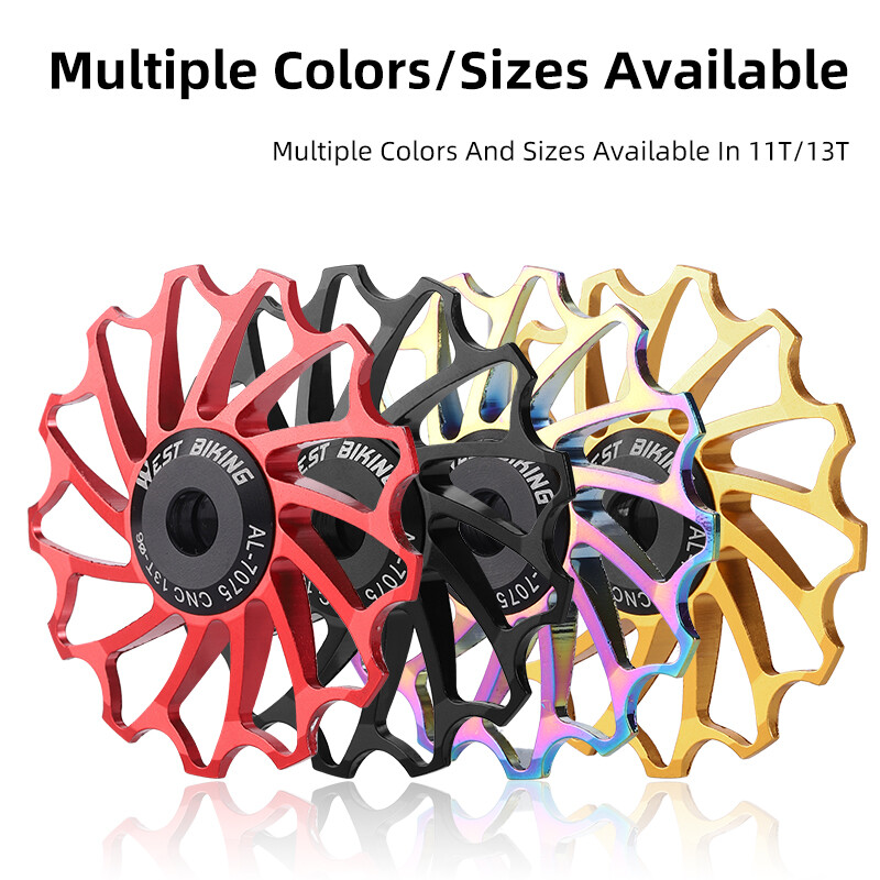 WEST BIKING MTB cestovni bicikl 11T 13T Jockey kotač od aluminijske legure 7075 CNC vodilica s keramičkim ležajem Kotač bicikla Jockey Roller Idler