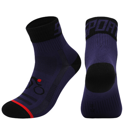 Biciklističke čarape za muškarce, žene, brzo sušeće, prozračne, sportske na otvorenom, košarka, štite stopala, biciklističke sportske čarape za trčanje