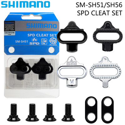 SHIMANO SPD SH56 SH51 Cleste pentru pedale de bicicletă MTB Clese cu o singură eliberare se potrivesc cu pedalele Mountain SPD Cleat pentru M520 M515 M505 M540