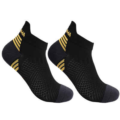 2023 Șosete profesionale de alergare pentru maraton Bărbați, femei, sport, fitness, îngroșat, cu perniță, tub scurt, tăiat jos, șosete pentru gleznă