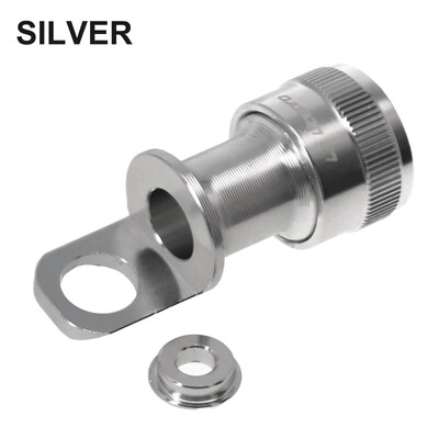 1× Upevňovací adaptér na pedále z hliníkovej zliatiny pre skladacie autopedály s prackou na pedále, rýchloupínacie cyklistické diely