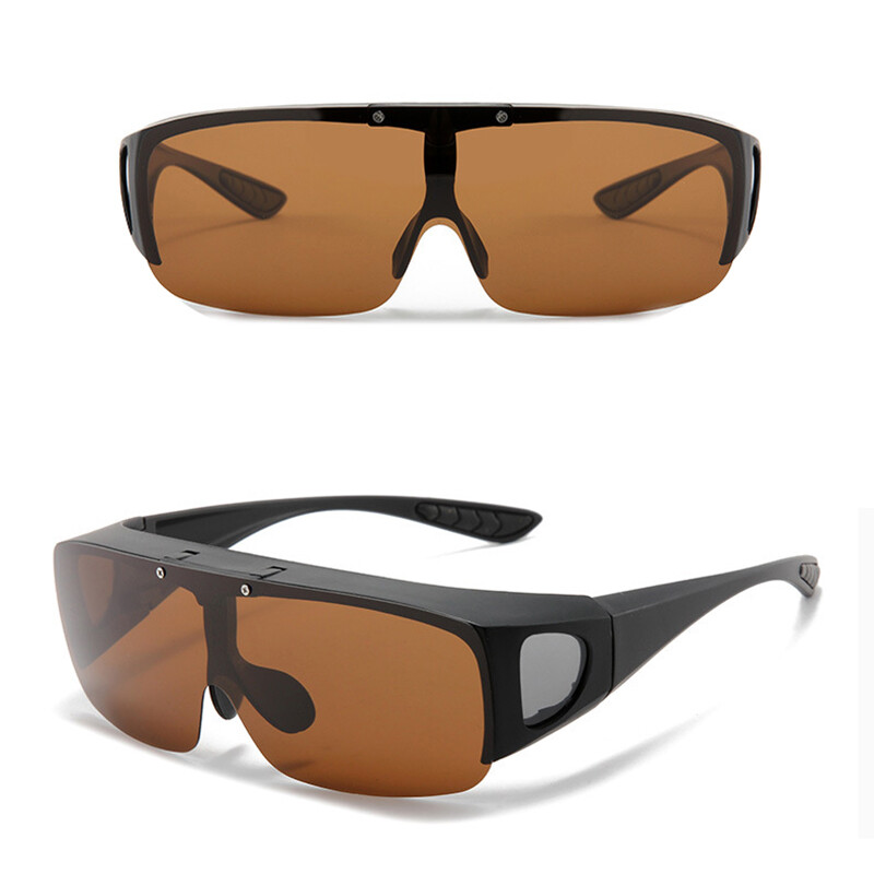 Futexi Polarized Fit Over Glasses Sunčane naočale za ribolov Klasične sunčane naočale Muškarci Žene Sunčane naočale za vožnju Naočale za noćnu vožnju UV400