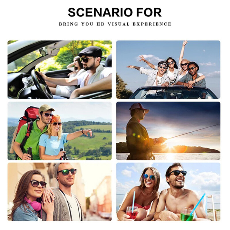 Futexi Polarized Fit Over Glasses Sunčane naočale za ribolov Klasične sunčane naočale Muškarci Žene Sunčane naočale za vožnju Naočale za noćnu vožnju UV400