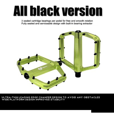 SHANMASHI Pedale za brdske bicikle 2024Novi CNC ležajevi od legure aluminija lagani Mtb biciklističke bitve Tretman za poliranje pedala