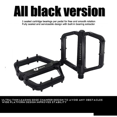 SHANMASHI Pedale za brdske bicikle 2024Novi CNC ležajevi od legure aluminija lagani Mtb biciklističke bitve Tretman za poliranje pedala