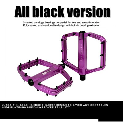 SHANMASHI Pedale za brdske bicikle 2024Novi CNC ležajevi od legure aluminija lagani Mtb biciklističke bitve Tretman za poliranje pedala