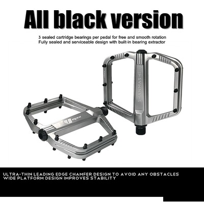 SHANMASHI Pedale za brdske bicikle 2024Novi CNC ležajevi od legure aluminija lagani Mtb biciklističke bitve Tretman za poliranje pedala