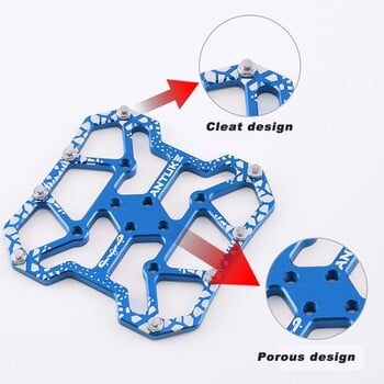 Ανθεκτικό Clipless Πεντάλ Υπερελαφρύ Αντιολισθητικό Κλασικό Ευαίσθητο Αλουμινένιο Ποδήλατο Ποδήλατο Clipless Πλατφόρμα Προσαρμογείς Πεντάλ Αξεσουάρ ποδηλάτου