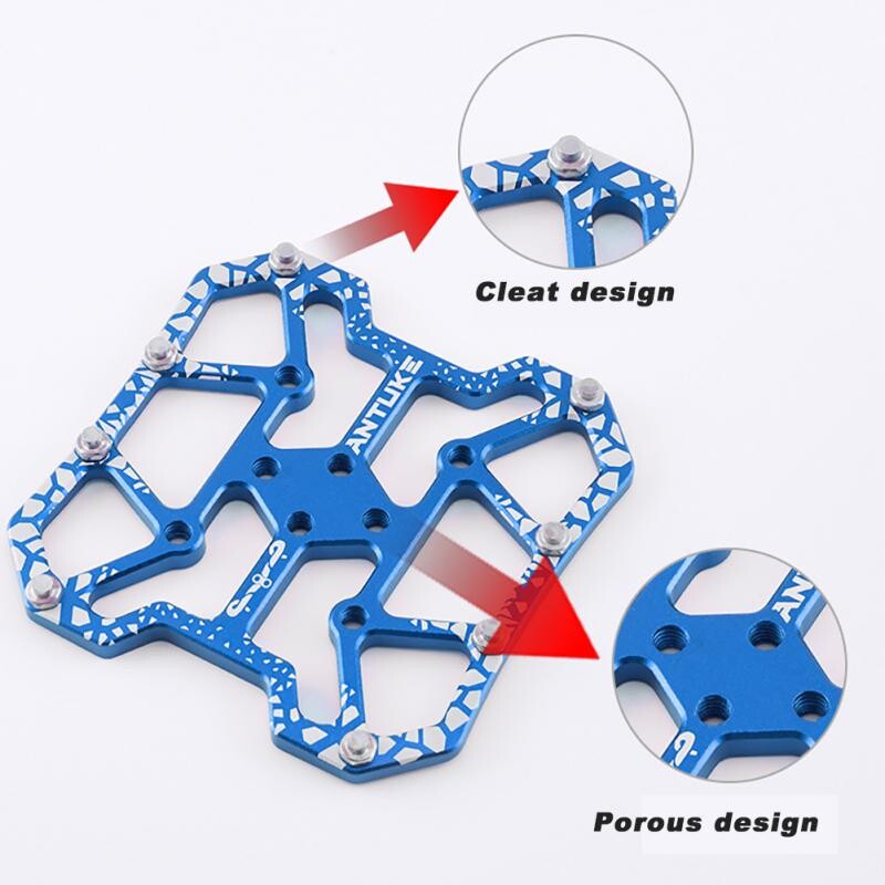 Izdržljiva pedala bez kopče Ultralagana protuklizna klasična osjetljiva aluminijska bicikla Adapteri za platformu pedala bez kopče Dodaci za bicikl