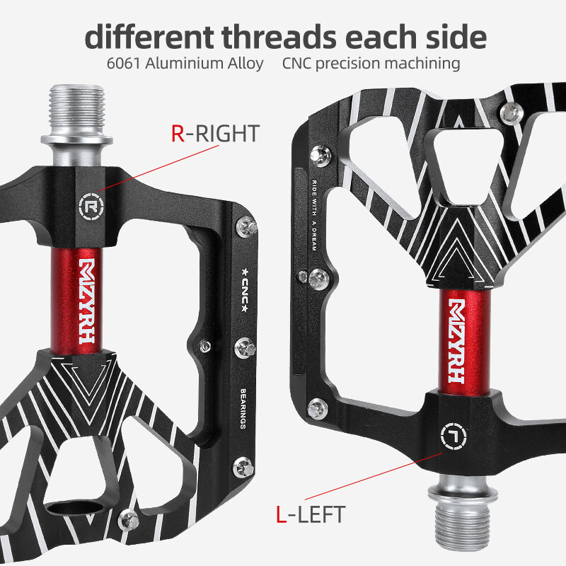 3 utesnené ložiskové pedále na bicykel, ultraľahké, protišmykové, pre CNC BMX, MTB, cestné, cyklistické, horské, pedále na bicykle