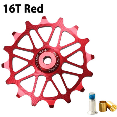 16T 18T Keramička remenica Stražnji mjenjač Jockey Wheel Guide Dijelovi bicikla za Shimano R8000/R8050/R8070/R9170/R9150/R9100/8800RD