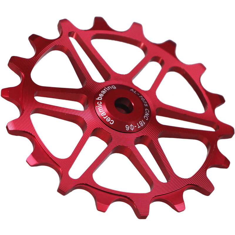 16T 18T Keramička remenica Stražnji mjenjač Jockey Wheel Guide Dijelovi bicikla za Shimano R8000/R8050/R8070/R9170/R9150/R9100/8800RD