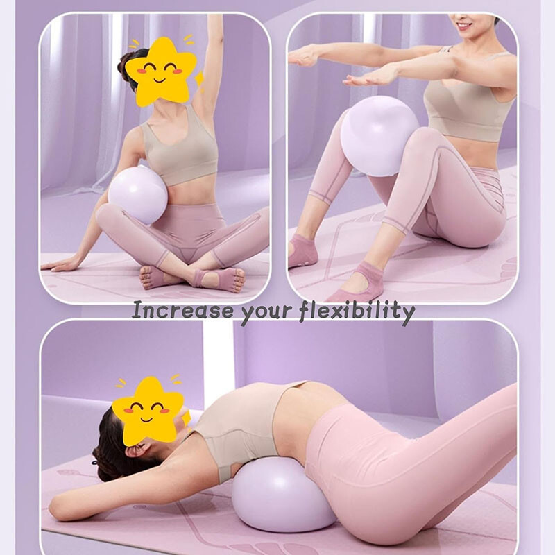 Pilates lopta PVC lopta za vježbanje Mala lopta za vježbanje za pilates Yoga Workout Bender Core Training Fizikalna terapija