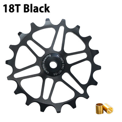 Kladka prehadzovačky zadnej časti bicykla, napínacia kladka 12T, 14T, 16T, 18T, keramické ložisko, vodiace koliesko pre Shimano Sram, diely pre MTB bicykle