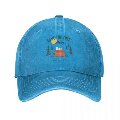 Modne službene Peanuts Snoopy Save The Trees bejzbol kape Unisex isprane jakne Snapback kape Kape za golf za trčanje na otvorenom Šešir