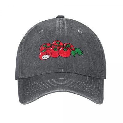 Klasične službene Hello Kitty Tomato bejzbol kape Unisex pamučne kape s kratkim rukavima Kape za golf za trčanje na otvorenom Kapa