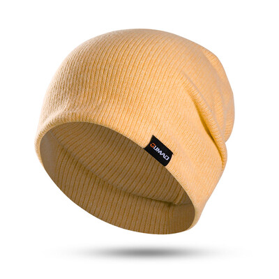 Čvrsta kapa s kapom Topla navlaka za uši Meka pletena kapa Bandana kapa s ogradom Jesen Zima Sportovi na otvorenom Trčanje Planinarenje Skijaška kapa Unisex