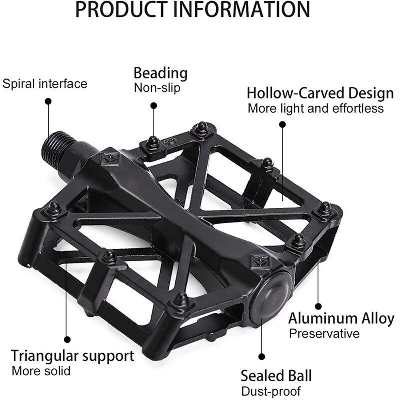 1 par pedala za bicikle od aluminijske legure s brzim otpuštanjem s kugličnim ležajem oslonaca za noge Oprema za bicikliste