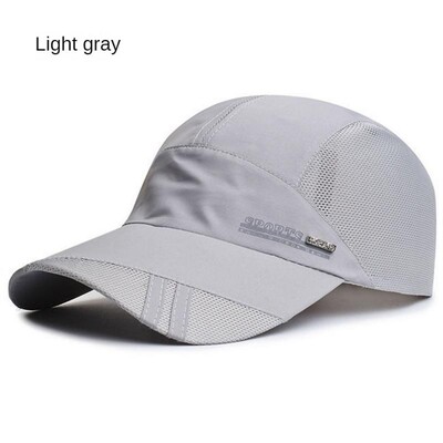 Podesiva brzosušiva kapa s mogućnošću prozračivanja Bejzbol za trčanje Ljetna mrežasta kapa s šiltom Sport Cool Fashion Hot Outdoor Popular Muškarci Žene