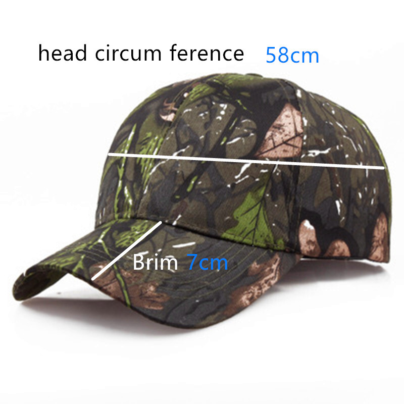Kape za sportove na otvorenom Camo Baseball kape Unisex Visokokvalitetni jednostavni lovački šeširi Kape za odrasle