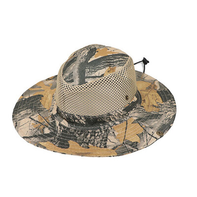 Taktika Boonie skrybėlė Aukštos kokybės storinimas lauke Medžioklė Žvejyba Žygiai Stovyklavimas Laipiojimas Kamufliažas Kepurės Kaukių rinkinys