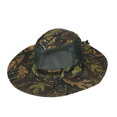 Taktika Boonie skrybėlė Aukštos kokybės storinimas lauke Medžioklė Žvejyba Žygiai Stovyklavimas Laipiojimas Kamufliažas Kepurės Kaukių rinkinys