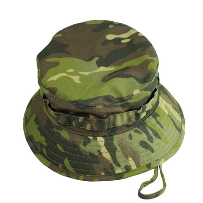 Kamuflažni Boonie šešir Multicam Panama Kape Muški Taktički Sport Lov Ribolov Planinarenje Penjanje Vjetrootporni Šeširi za sunce Ljeto